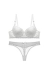 Lingerie Sexy Ensemble Femme 2 Pièce sous-Vetements Erotique Ensemble Soutien Gorge et String Sexy Vêtements De Nuit Dentelle