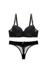 Lingerie Sexy Ensemble Femme 2 Pièce sous-Vetements Erotique Ensemble Soutien Gorge et String Sexy Vêtements De Nuit Dentelle