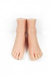 WRQ Pied Fétiches, Mannequin Silicone Jouet Pied Nouvelle Cheville Modèle 36 Filles Pieds Hobby Fußkultur Art Modèle Pied Sim