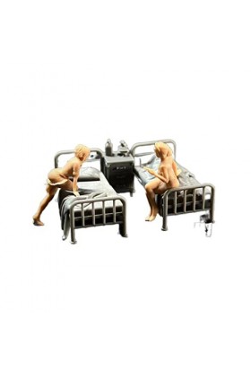 Af : MW 1/64 Impression 3D Late Night hospital Nurse Ensemble de figurines de médecin miniature