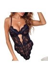 OKGD Sexy Hot Lace Sexy Femmes Costumes pour Sous-Vêtements Sexuels Vêtements de Nuit Lingerie Féminine&nbsp;&nbsp;&nbsp;Vêtements-Noir,S