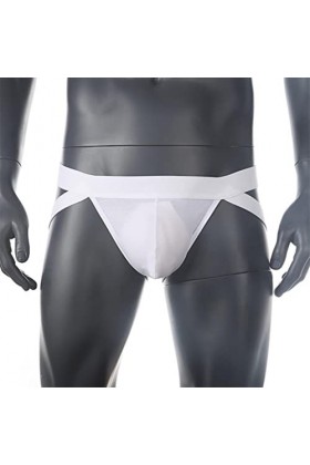 MENGQING Sous-vêtements sexy pour hommes Jockstrap G String Homme Slip Sexy Homens Hommes Culottes String Sous-vêtements G-St