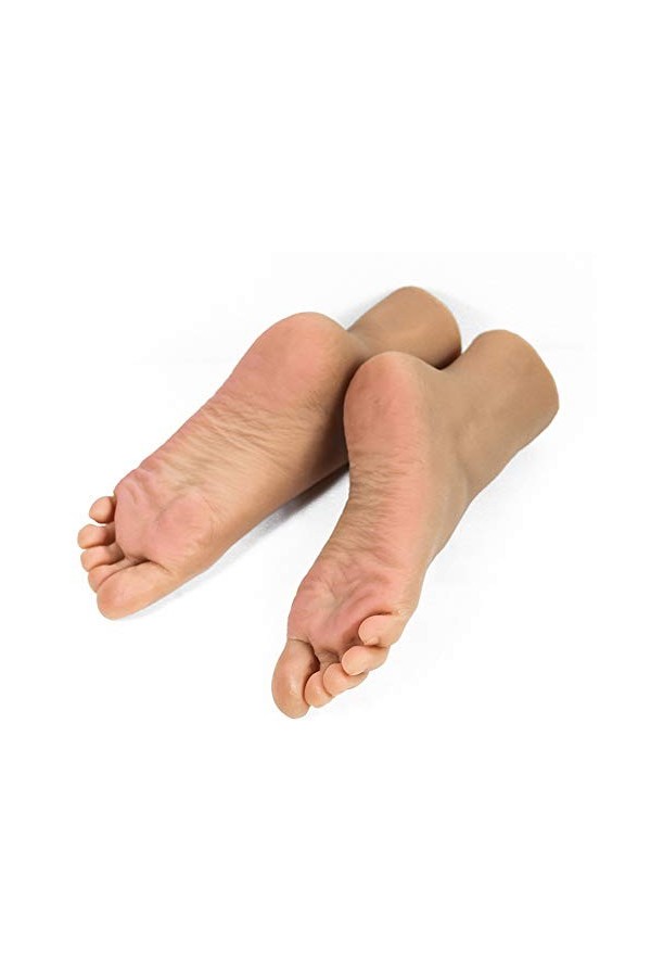 WRQ Silicone Pieds Modèle, Le Dernier Modèle Beau Matériel Pied 36A De TPE, Restaure La Texture Visuelle Et Réaliste Pied Bea