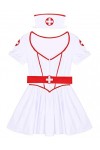 KSDFIUHAG Sexe Et Sensualité Lingerie Womens Naughty Nurse Fancy Halloween Party Costumes Clubwear Sweetheart Robe Tutu À Man
