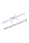 SOIMISS 4 Pièces Kit De Dentelle Jarretières De Mariage Costume Jarretière De Jambe De Mariage Jarretière De Fleur en Dentell