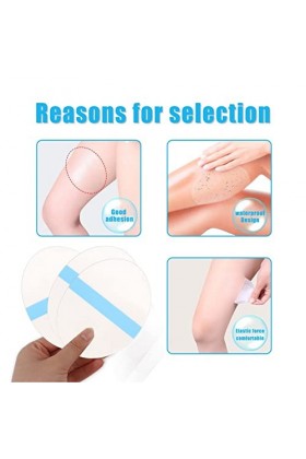 BOLORAMO Lot de 30 patchs anti-frottement pour la peau de cuisses et anti-frottement - Imperméable - Pour avant-bras