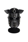 Costumes de Jeu de rôle Sexy Fetish Unisexe de Harnais en Cuir Masque de Chien pour Halloween Carnaval Masquerade Party Fun P