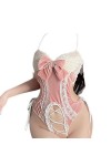 SHANHE Mignon Dentelle Velours Lapin Cosplay Costume pour Fille Sexy Lingerie Hot Sex Sous-Vêtements Ensemble Bunny Girl Band