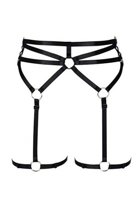 PETMHS Harajuku Gothique Halloween Dance Club Party Rave Wear - Noir - Taille Unique