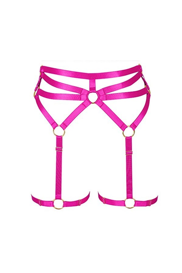 PETMHS Harajuku Gothique Halloween Dance Club Party Rave Wear - Noir - Taille Unique