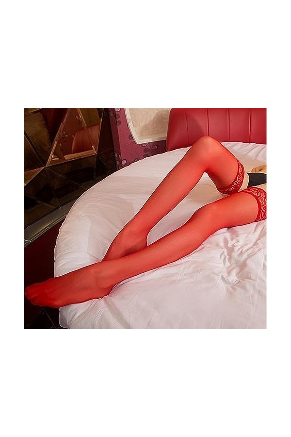 OKGD sous-vêtements Sexy pour Femmes, Grande Taille en Dentelle, Porte-Jarretelles Sexy en Dentelle, Bretelles Transparentes 