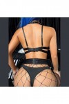 Lingerie Femme Sexy Ensemble Homme Sexy Hot y28.k Femmes Sexy Maille élastique Ceinture Demi jarretière surbuste Haut et Culo