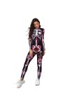 jiazery QZ Womens Sexy Halloween Overwatch Cosplay Bodysuit, Catwoman Costume Jumpsuit, Nightwear Clubwear Party Clothing D.