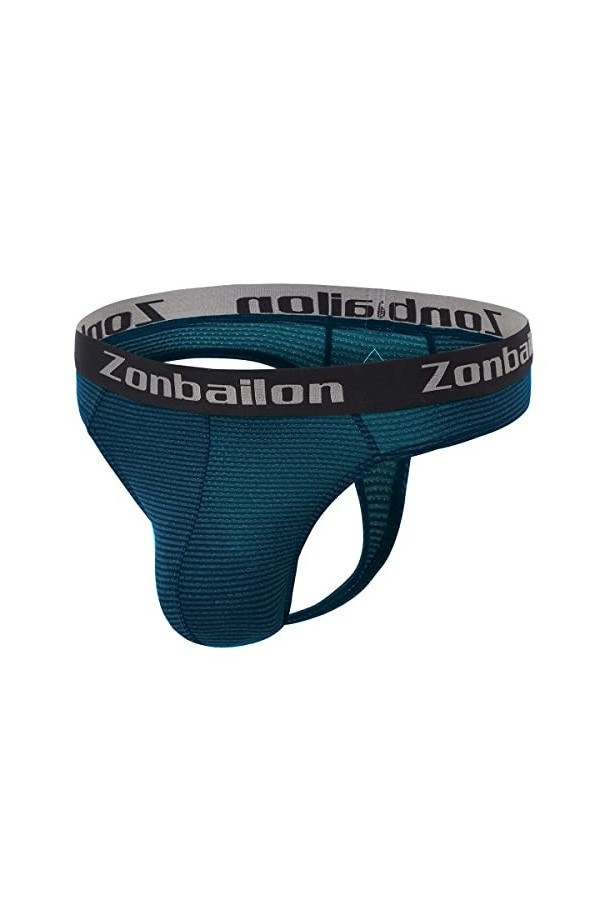 ZUOLAIYIN String string pour homme - Grand sac - String sexy avec bulge - Sous-vêtements pour homme - String hipster élasthan