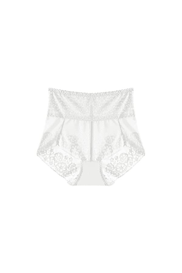 XKUN Culotte menstruelle Plus La Taille De La Taille Sexy Ultra Mince Maille Transparente De Dentelle De Dentelle en Dentelle