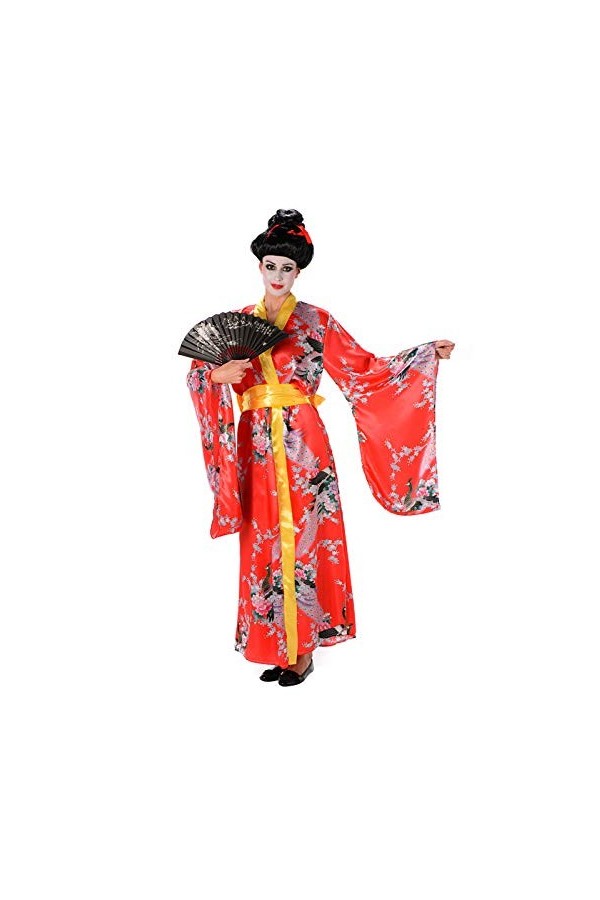 Déguisement Geisha Rouge Femme L