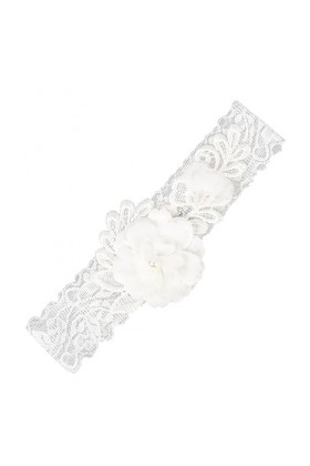 GALPADA Jarretière Jambe Anneau Fleurs Décoration De Bal Jarretière De Luxe Décor Fleur Jarretières De Mariage Fleur Jarretiè