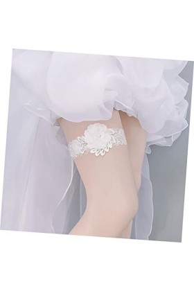 GALPADA Jarretière Jambe Anneau Fleurs Décoration De Bal Jarretière De Luxe Décor Fleur Jarretières De Mariage Fleur Jarretiè