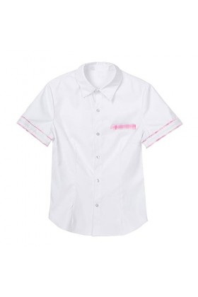 SHANHE Costume de cosplay décolières pour femmes Uniforme décolière japonaise Chemise sexy Clubwear avec jupe à carreaux Cr