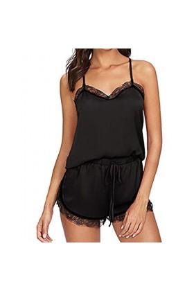 Zshosam Ensemble de lingerie érotique pour femme Sexy Sexy Licol Dentelle Sous-vêtements Ensemble Sous-vêtements Bra Pyjama S