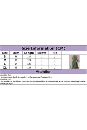 Robe Longue à Volants for Femmes, Couleur Unie, décontractée, Ample, sans Manches, ajourée, à Nouer, sur la Plage, fête, Maxi