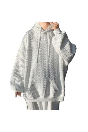 2023 Femme Sweat Capuche Mode - Couleur Unie Pull À Capuche a Manche Longues Hoodies Casual Sweat-Shirt Décontractée Outwear 