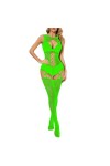 ZTIANEF Déguisements Adultes Sexy Lingerie Résille Bas Combinaison Transparente Creuse Vêtements De Nuit Body,A,Taille Unique