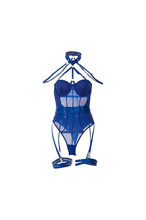 Portant Lingerie Soutien supérieur à la Mode et Sexy pour Femmes avec Petite Poitrine et Anneau en Acier réunis avec des sous