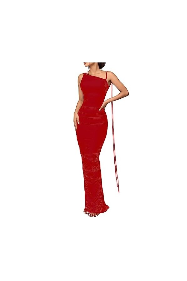 Robe De Demoiselle Femme DHonneur À Manches Courtes Vestido De Mujer Color Sólido Espalda Abierta Elegancia Sexy Fuera Del H