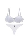 Femme Vêtements De Nuit Erotique sous-Vetements Ensemble Ensemble Soutien Gorge et String Sexy Lingerie Sexy Ensemble Dentell