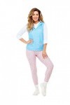 Smiffys Costume Jennifer Parker sous licence officielle Retour vers le futur, Filles, 52310L, bleu, L-UK Size 16-18