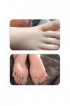 yunyu 1 Paire de Pied de Mannequin en Silicone réaliste, Le modèle de Pied en Silicone est fabriqué 1: 1 par de Vraies Femmes