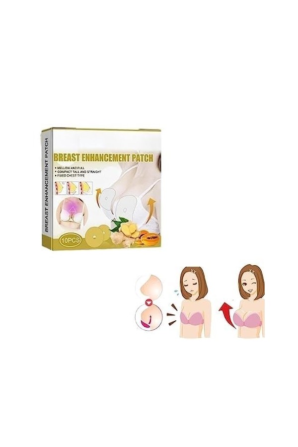 GMFLEX Patch damélioration Mammaire Correction de laffaissement du Sein Masque damélioration Mammaire Élargissement Mammai