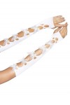 Leg Avenue Butterfly applique arm warmers, One Size