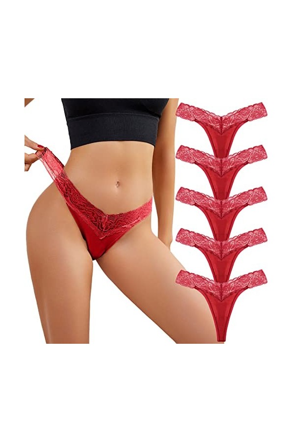 Sous-vêtements pour femme de qualité supérieure - Lingerie taille haute - Lingerie sexy - Chemise de nuit - Hipster - Stretch