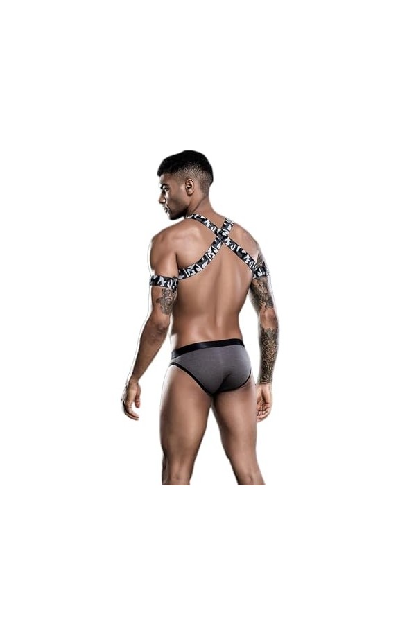 WRAZA Hommes Harnais Sangles sous-Vêtements Bandage Lingerie Adulte Esclave Jeu de Rôle Costumes érotique Clubwear Tenues de 