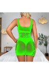 SAAKO Robe Costumes érotiques Femme fête Porter résille Sexy Lingerie Porno Nuisette Femmes Chemise de Nuit