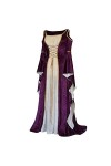 Soolike Costumes De Cosplay Sexy Dress Robes Gothiques Hiver Automne Robes Femmes Robe Femme Robe Gothique Grande Taille 3X 