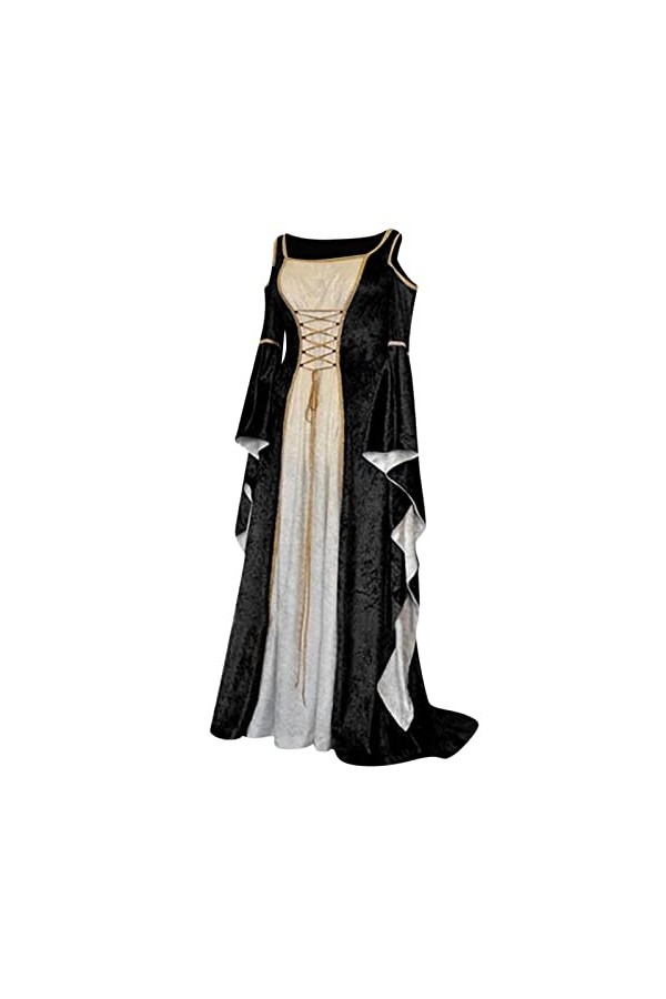 Soolike Costumes De Cosplay Sexy Dress Robes Gothiques Hiver Automne Robes Femmes Robe Femme Robe Gothique Grande Taille 3X 