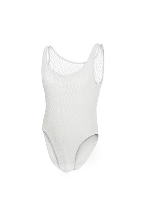 Body en Dentelle Transparente pour Hommes Sissy Lingerie One Piece Leotard Sleeveless Mankini Undershirts Top Maillot De Corp