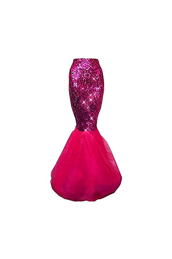 HARRI Femmes Sexy Sirène Halloween Costume Mascarade Soirée Paillettes Basque Robe X-Large, Vert 