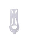 SKFLABOOF Bite Mankini Homme Adulte Érotique Drole Deguisement Bonbon Jockstrap Coquin Boxer Transparent Costume Moine Slip M
