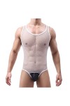 SKFLABOOF Bite Mankini Homme Sexy Hot Jockstrap Costume Bonbon Moulant Drole Lingerie Érotique Slip Noel Deguisement Coquin B