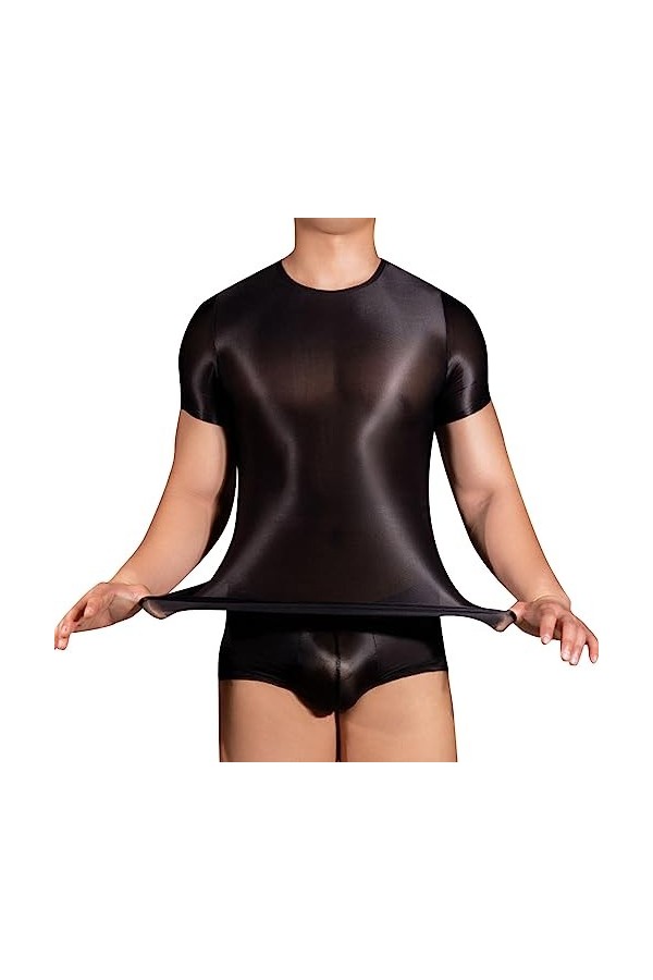 SKFLABOOF Drole String Homme Adulte Transparent Moulant Slip Moine Bite Coquin Boxer Sexy Hot Costume Ficelle Deguisement Joc