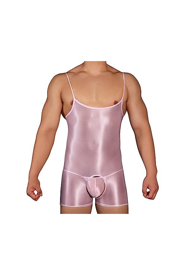 SKFLABOOF Sexy Hot String Gay Drole Transparent Deguisement Noel Jockstrap Coquin Mankini Moulant Slip Strip-Tease Costume Bi
