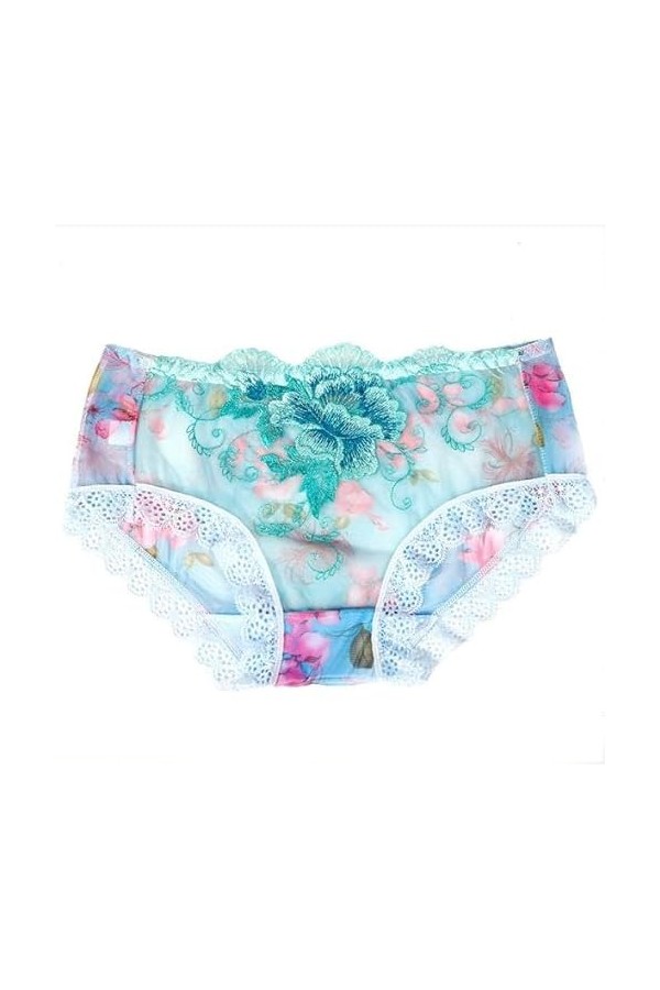 HAPOWELL Culotte sexy pour femme, culotte en maille douce et confortable, short sexy et charmant pour femme, A, XL