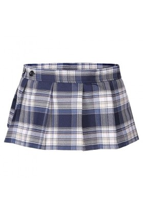 SHANHE Femmes Écolière Étudiants Uniforme Cosplay Costume Lingerie Coquine Crossdresser Jeu De Rôle Sexy Jupes Plaid Plissée 