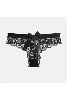 Femme Slips Sexy G String Femmes Lingerie Dentelle sous- vêtements Femelle Sexy T- Back Thong Sheer Culotte sans Couture sans