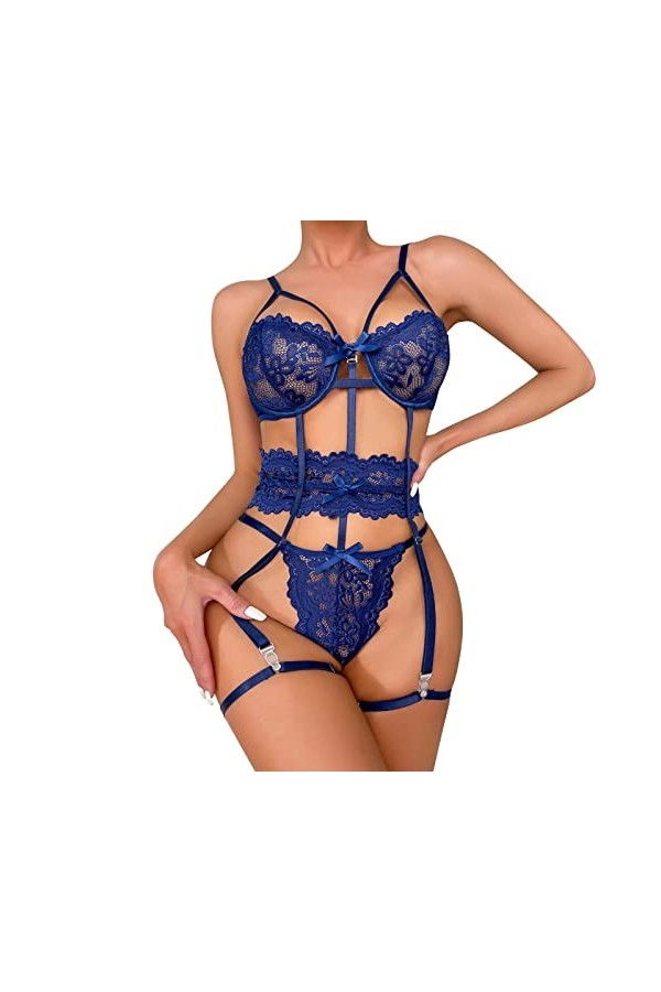 Générique Lingerie Sexy Tenue Erotique Seduction Uniforme Femme Costumes Vêtement de Nuit Body Sexy Underwear Set pour Cospla