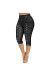CABULE Short dété Steampunk pour Femme - Longueur Genou - À Lacets - Imprimé Floral - Pantalon Sexy - Short de Yoga - Vêteme